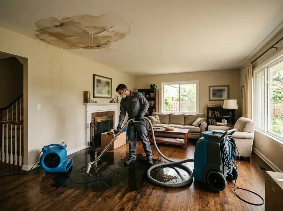 attic-pipe-burst-ceiling-drip-008 — frequently asked questions, Water Damage Restoration & Carpet Care in Liberty, IN
